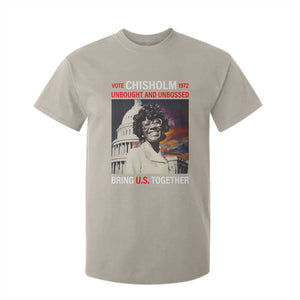 Shirley Chisholm T Shirt For Kid Unbought And Unbossed Bring U.S. Together BHM Melanin TS09 Sand Print Your Wear