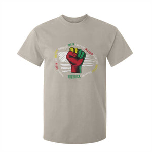 Black Civil Rights T Shirt For Kid Dream Like Martin Write Like Maya Fight Like Macolm Lead Like Harriet Speak Like Fredrick TS09 Sand Print Your Wear