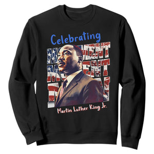 Martin Luther King Jr. Sweatshirt MLK Day Movement Moment Man Black History Month TS09 Black Printyourwear