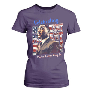 Martin Luther King Jr. T Shirt For Women MLK Day Movement Moment Man Black Civil Rights TS09 Purple Print Your Wear