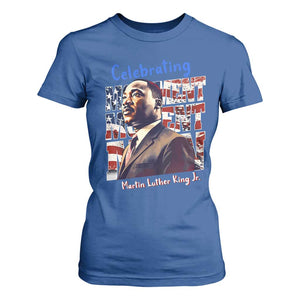 Martin Luther King Jr. T Shirt For Women MLK Day Movement Moment Man Black Civil Rights TS09 Royal Blue Print Your Wear