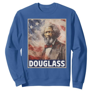Frederick Douglass Sweatshirt African American Hero Black History Month TS09 Royal Blue Printyourwear