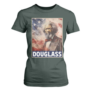 Frederick Douglass T Shirt For Women African American Hero Black Civil Rights TS09 Dark Forest Green Print Your Wear