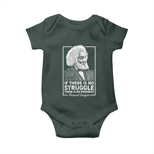 Frederick Douglass Baby Onesie If There Is No Struggle There Is No Progress Black Civil Rights BHM TS09 Print Your Wear