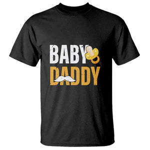 Funny New Dad T Shirt Baby Daddy First Time Father's Day TS09 Black Print Your Wear