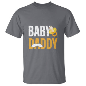 Funny New Dad T Shirt Baby Daddy First Time Father's Day TS09 Charcoal Print Your Wear