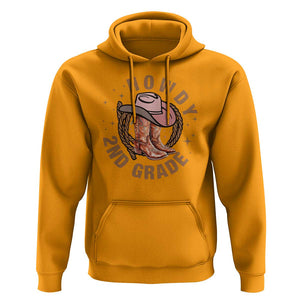 Funny Howdy 2nd Grade Cowboy Hoodie TS09 Gold Print Your Wear