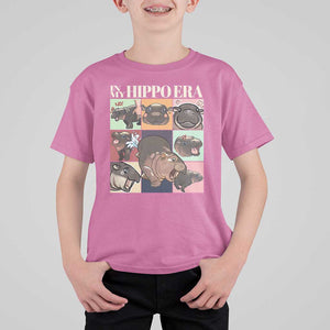 Cute Baby Pygmy Hippo Thailand T Shirt For Kid In My Hippo Era MooDeng Meme TS09 Azalea Print Your Wear