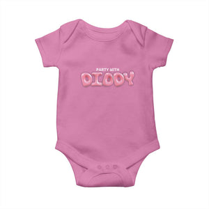 Party With Diddy Baby Onesie Funny Sarcastic Diddy Party TS09 Azalea Print Your Wear