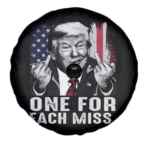 Trump Failed Assassination Spare Tire Cover One For Each Miss Middle Finger TS09 Print Your Wear