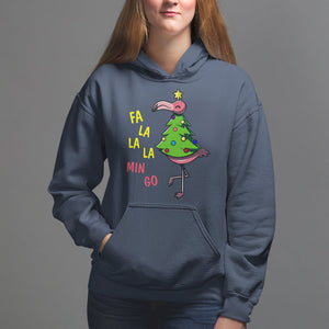 Fa La La Mingo Flamingo Hawaiian Christmas Tree Hoodie TS09 Printyourwear