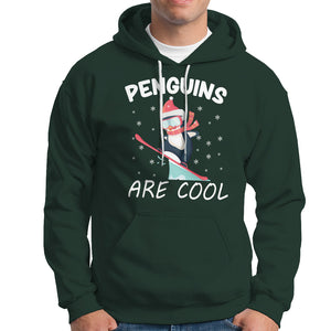 Penguins Are Cool With Snowboard Winter Xmas Hoodie TS09 Printyourwear