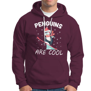 Penguins Are Cool With Snowboard Winter Xmas Hoodie TS09 Printyourwear