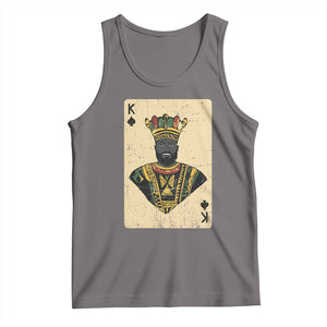 African King Card Black Pride Tank Top TS09 Deep Heather Print Your Wear