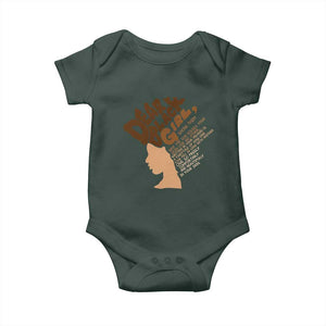 Dear Black Girl Black Women Pride Baby Onesie TS09 Print Your Wear