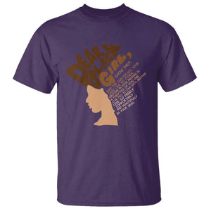 Dear Black Girl Black Women Pride T Shirt TS09 Purple Print Your Wear