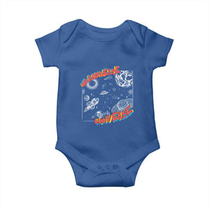 Funny Neurodiversity Baby Onesie Neurodiverse Brain Universe Autism ADHD TS09 Royal Blue Print Your Wear