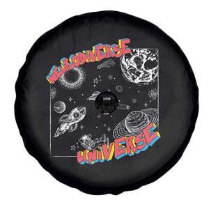 Funny Neurodiversity Spare Tire Cover Neurodiverse Brain Universe Autism ADHD TS09 Print Your Wear
