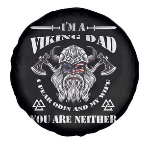 Viking Dad Spare Tire Cover I Fear Odin And My Wife TS09 Print Your Wear