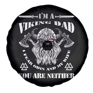 Viking Dad Spare Tire Cover I Fear Odin And My Wife TS09 Print Your Wear