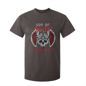 Viking T Shirt For Kid Son Of Odin VALHALLA Norse Mythology TS09 Dark Chocolate Print Your Wear