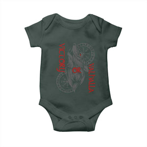 Viking Victory Or Valhalla Baby Onesie Norse Mythology TS09 Print Your Wear