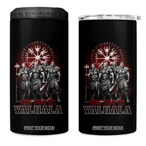 Viking Warrior 4 in 1 Can Cooler Tumbler See You In Valhalla TS09 One Size: 16 oz Black Print Your Wear