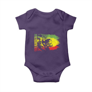 Juneteenth Baby Onesie Lion King 1865 African American TS09 Purple Print Your Wear