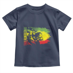 Juneteenth Toddler T Shirt Lion King 1865 African American TS09 Navy Print Your Wear