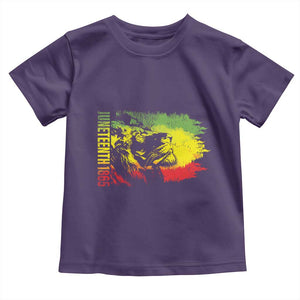 Juneteenth Toddler T Shirt Lion King 1865 African American TS09 Purple Print Your Wear