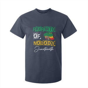 Property Of Nobody Melanin Black Freedom T Shirt For Kid TS09 Navy Print Your Wear