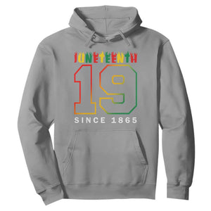 Juneteenth Hoodie 19th 1865 Melanin Black Freedom TS09 Sport Gray Print Your Wear