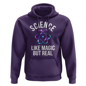 Science Like Magic But Real Hoodie TS09 Purple Print Your Wear