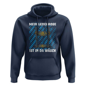 Oktoberfest Hoodie My Lederhosen Is In The Wash German Beer Festival TS09 Navy Print Your Wear