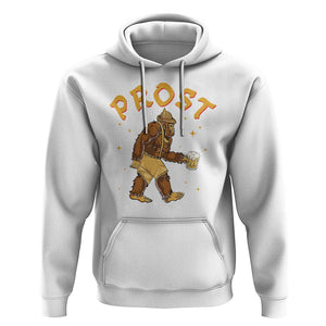 Oktoberfest Prost Bigfoot Lederhosen German Beer Hoodie TS09 White Print Your Wear