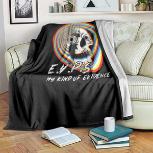 Ghost Hunting Throw Blanket EVP My Kind Of Evidence TS09 Print Your Wear