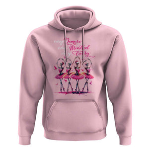 Ballerina Halloween Hoodie Very Demure Very Mindful Very Cutesy Skeleton Coquette TS09 Light Pink Print Your Wear