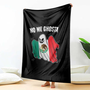 Mexico Halloween Throw Blanket No Me Ghosta Mexican Ghost TS09 Print Your Wear
