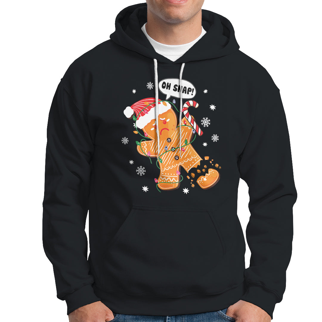 Op Snap Gingerbread Broken Leg Christmas Hoodie TS09 Printyourwear