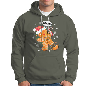 Op Snap Gingerbread Broken Leg Christmas Hoodie TS09 Printyourwear