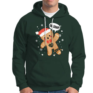 Op Snap Gingerbread Broken Heart Single Christmas Hoodie TS09 Printyourwear