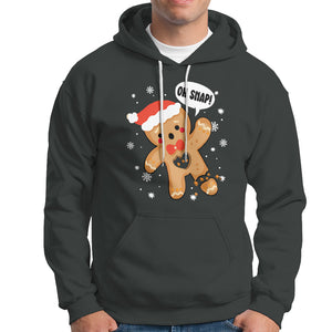 Op Snap Gingerbread Broken Heart Single Christmas Hoodie TS09 Printyourwear