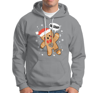 Op Snap Gingerbread Broken Heart Single Christmas Hoodie TS09 Printyourwear