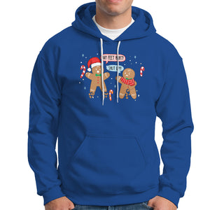 Shut Up Gingerbread Just Broken Feet Naught Christmas Hoodie TS09 Printyourwear