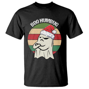 Gothic Xmas T Shirt Boo Humbug Santa Ghost TS09 Black Print Your Wear