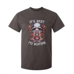 Funny Skeleton Meme T Shirt For Kid It's Past My Bedtime TS09 Dark Chocolate Print Your Wear