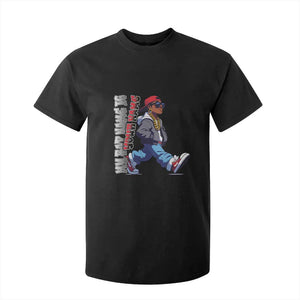 Personalized Hip Hop Rapper T Shirt For Kid Custom Name My Rap Name Is TS09 Black Print Your Wear