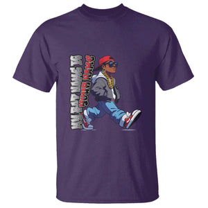 Personalized Hip Hop Rapper T Shirt Custom Name My Rap Name Is TS09 Purple Print Your Wear