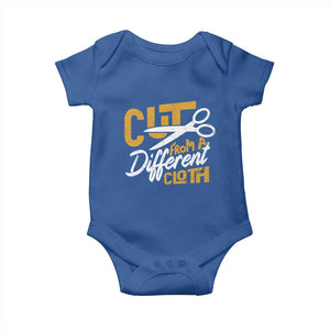 Hip Hop Baby Onesie Cut From A Different Cloth TS09 Royal Blue Print Your Wear