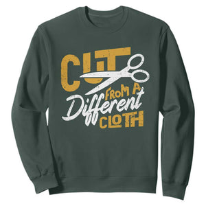 Hip Hop Sweatshirt Cut From A Different Cloth TS09 Dark Forest Green Print Your Wear